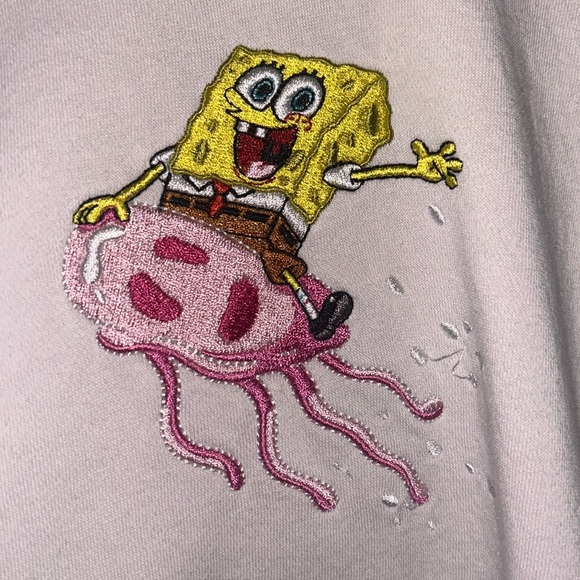 Pink Spongebob Hoodie - Picture 2 of 2